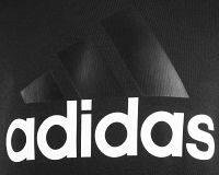 Adidas Essentials Linear Pullover Hoodie Black / White