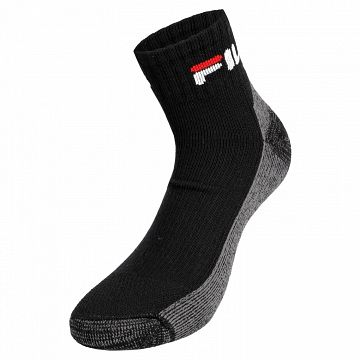FILA Quarter Sport Socks 1P Black