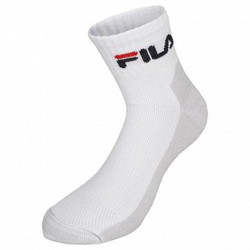FILA Quarter Sport Socks 1P White