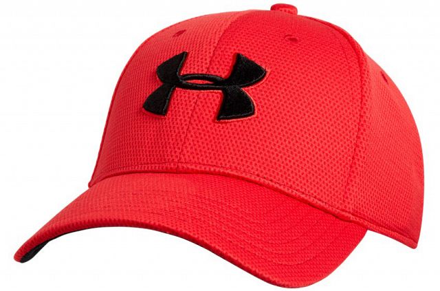 Under Armour Men's Blitzing II Stretch Fit Cap Red