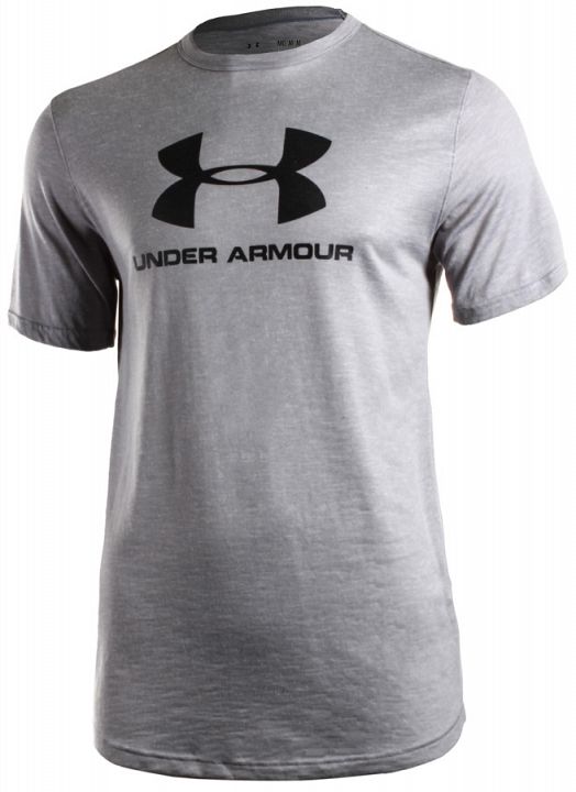 Under Armour Sportstyle Branded Tee Grey