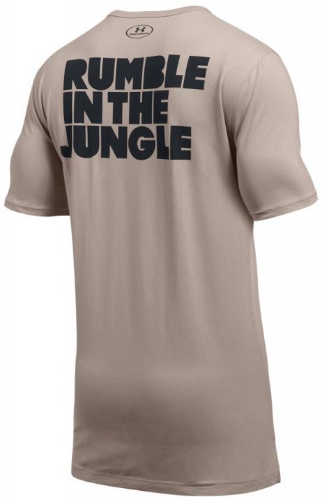 Under Armour ALI Rumble In The Jungle T-Shirt Tan