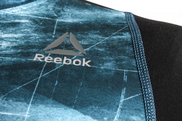Reebok Combat Long Sleeve Rash Guard Blue