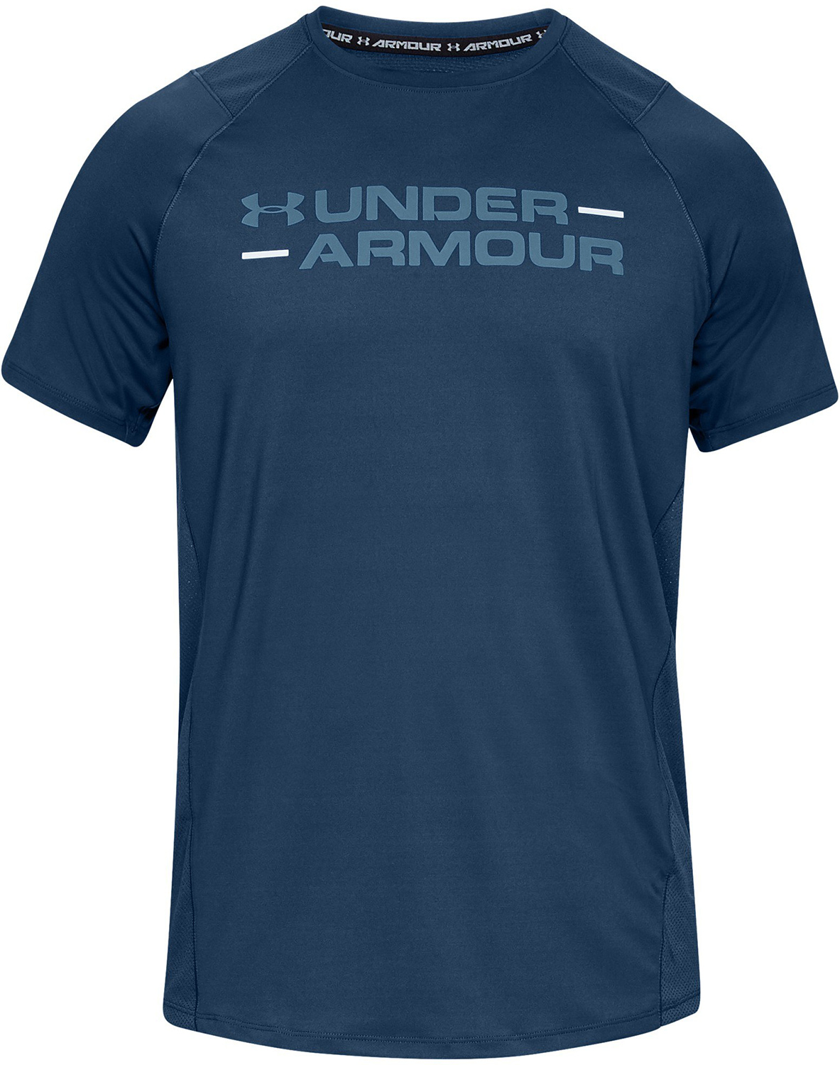 Under Armour MK1 Short Sleeve Wordmark Blue - Ubrania męskie do ...