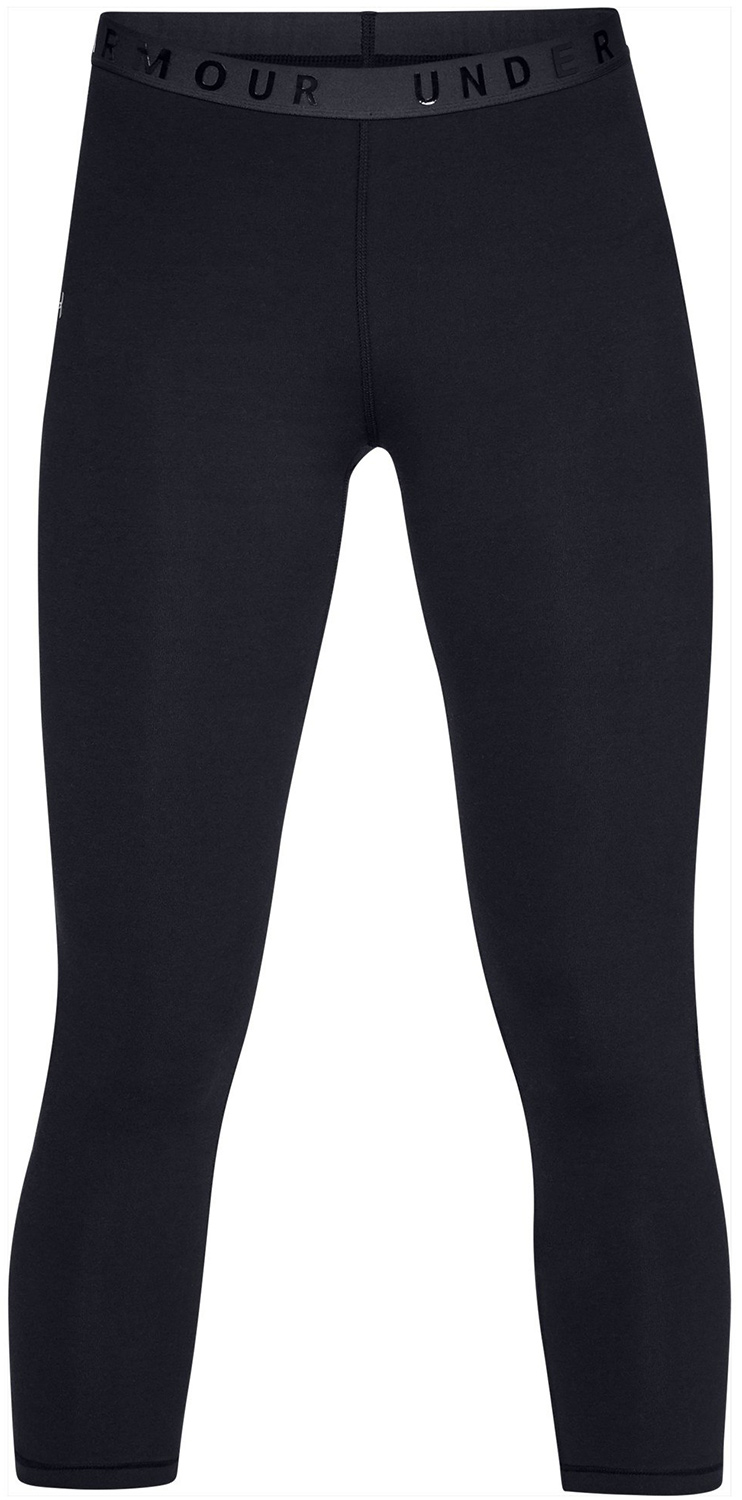 Under Armoir Favorite Mesh Crop Black Ubrania damskie