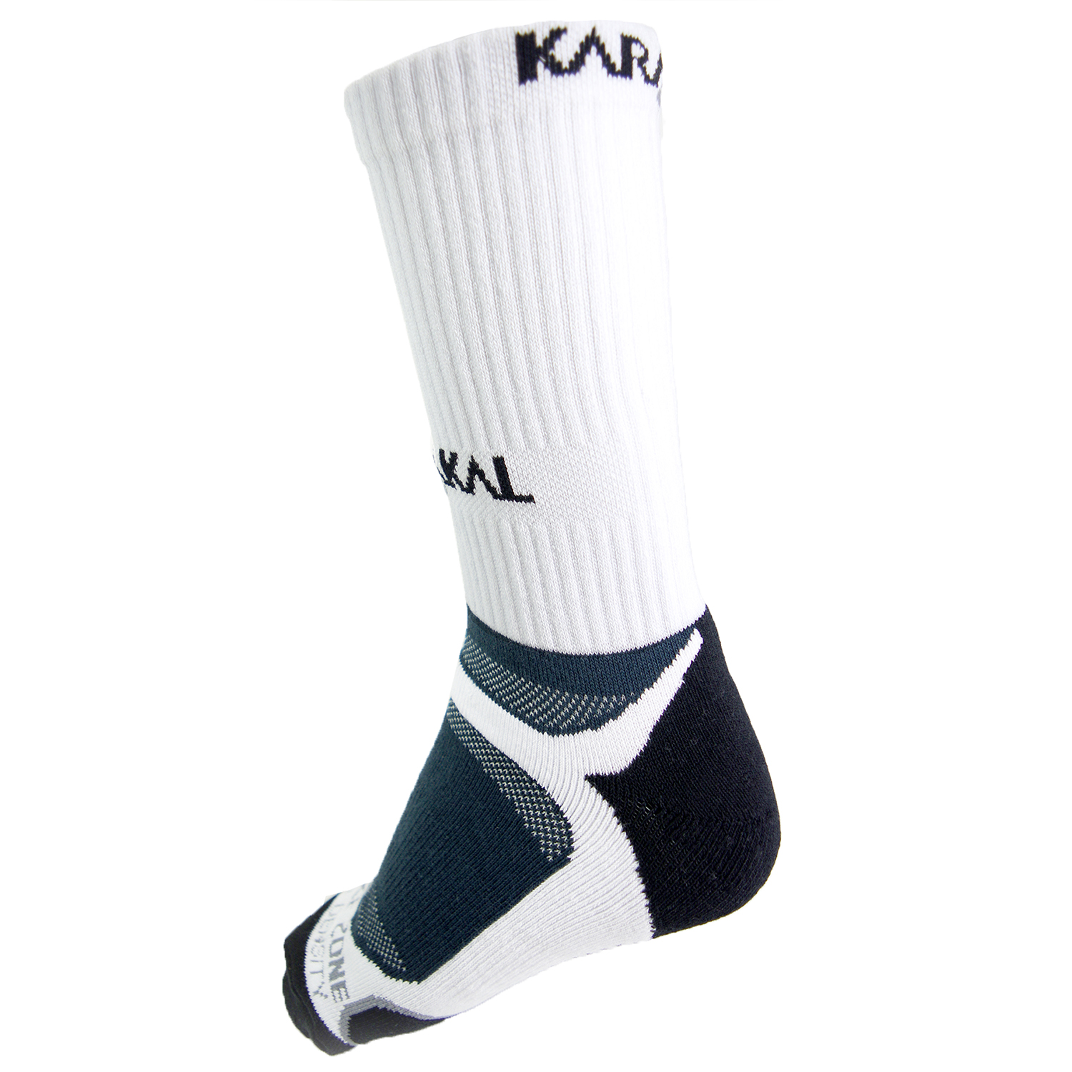 Karakal X4+ Mid Calf Technical Socks 1P White / Black - Ubrania męskie ...