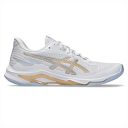 ASICS Netburner Ballistic FF 4 White / Champagne