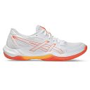 ASICS Gel-Rocket 12 White / Vivid Coral