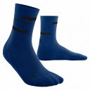 CEP Mid Cut Socks 4.0 Blue / Black