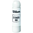 Wilson Stenciling Ink Logomarker Biały