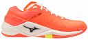 Mizuno Wave Stealth NEO Neon Flame / Black / Bolt