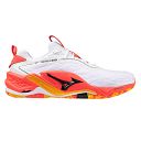 Mizuno Wave Stealth Neo 2 White / Fiery Coral / Citrus