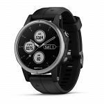 Garmin Fenix 5S Plus Silver / Black Band