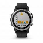 Garmin Fenix 5S Plus Silver / Black Band