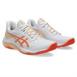ASICS Netburner Ballistic FF 4 White / Vivid Coral
