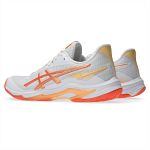 ASICS Netburner Ballistic FF 4 White / Vivid Coral