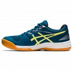 ASICS Upcourt 4 Deep Sea Teal / Glow Yellow
