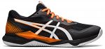 ASICS Gel-Tactic Black / Shocking Orange