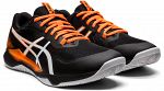 ASICS Gel-Tactic Black / Shocking Orange