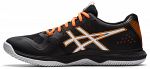 ASICS Gel-Tactic Black / Shocking Orange