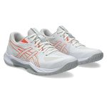 ASICS Gel-Tactic 13 White / Vivid Coral