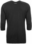Under Armour Threadborne Vanish 3/4 Sleeve Black