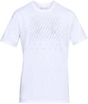 Under Armour UA Branded Big Logo Short Sleeve White
