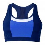ASICS Color Block Bra Blue / Navy - Biustonosz Sportowy