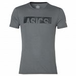 ASICS Essential Diagonal SS Top Grey
