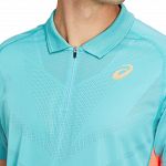 ASICS Tennis Polo Shirt Techno Cyan