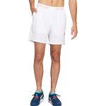 ASICS Tennis 7" Shorts Brilliant White / Sunrise Red