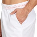 ASICS Tennis 7" Shorts Brilliant White / Sunrise Red