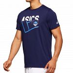ASICS Practice Graphic Men's Tee Peacoat