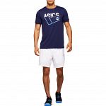 ASICS Practice Graphic Men's Tee Peacoat