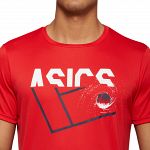 ASICS Practice Graphic Men's Tee Classic Red