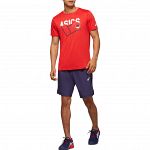 ASICS Practice Graphic Men's Tee Classic Red