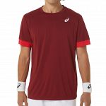 ASICS Court SS Top Beet Juice / Classic Red