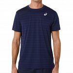 ASICS Court Stripe SS Top Midnight