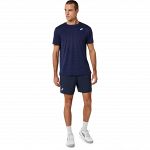 ASICS Court Stripe SS Top Midnight