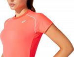 ASICS Court Piping SS Tee Diva Pink