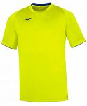 Mizuno Core Short Sleeve Tee Yellow Fluo / Royal