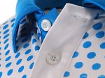 Prince GRAPHIC POLO White/Blue