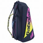 Babolat Thermobag Pure Aero 6R Rafa 2nd Gen Blue / Yellow / Pink