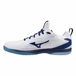 Mizuno Wave Drive Neo 4 White / Bellwether Blue / Fjord Blue