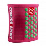 Compressport 3D Dots Sweatband Hot Pink / Summer Green