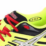 ASICS Gel-Fastball Flash Yellow / Silver / Fiery Red