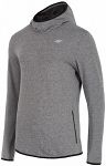 4F Bluza Treningowa Ciepły Jasny Szary