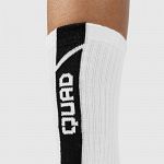 Quad Padel Socks 1P White