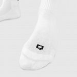 Quad Padel Socks 1P White