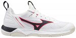 Mizuno Wave Luminous White / Salute / Ignition Red